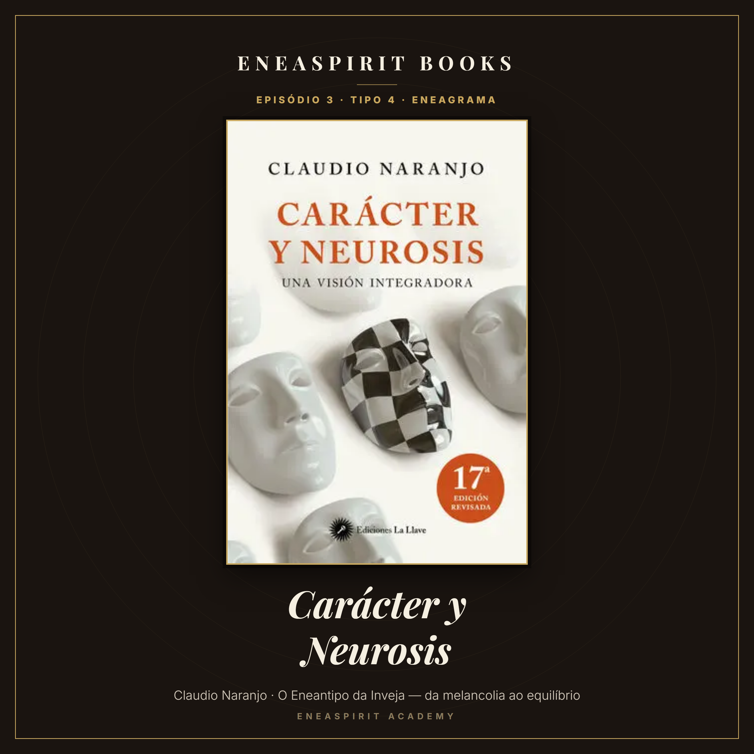 EneaSpirit BOOKS #3 â€” CarÃ¡cter e Neurose episode artwork